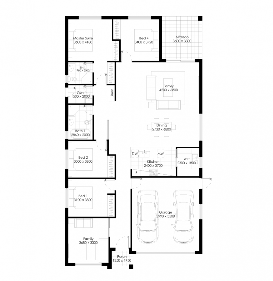 Gardenia 24 floor plan